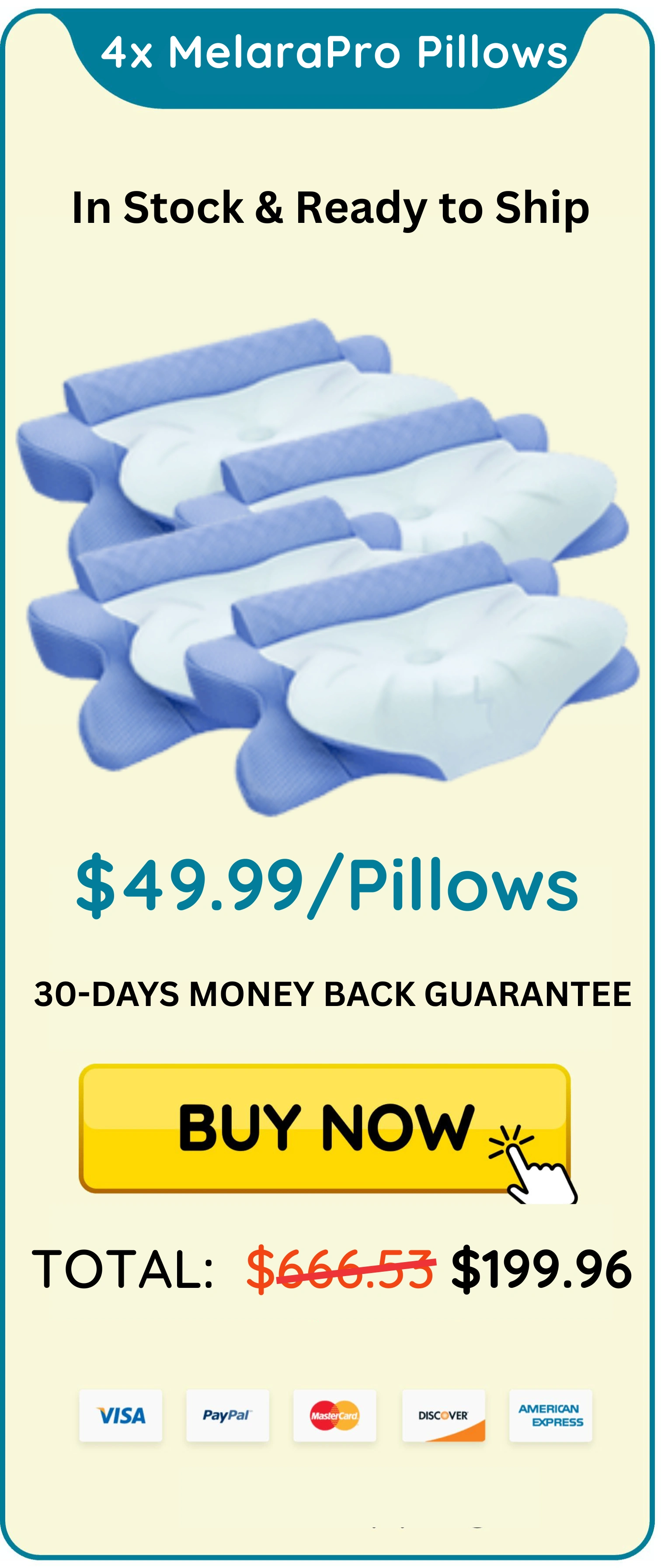 Melara Pro Pillow package 4